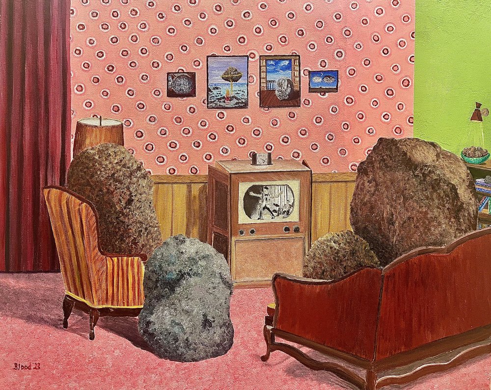 Des pierres qui regardent la télévision - Tom Blood