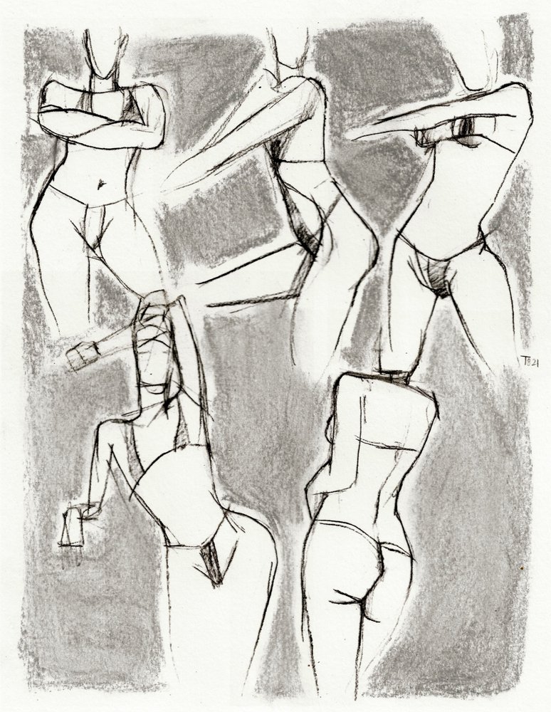 Études de figures en mouvement - Tore Bahnson