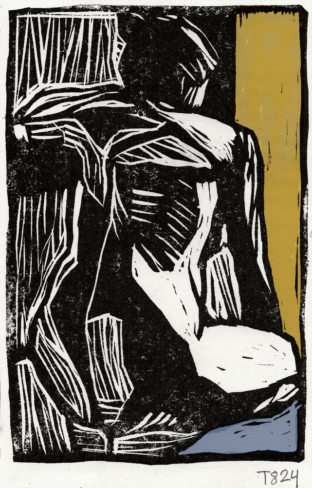 Figure abstraite expressive - Tore Bahnson