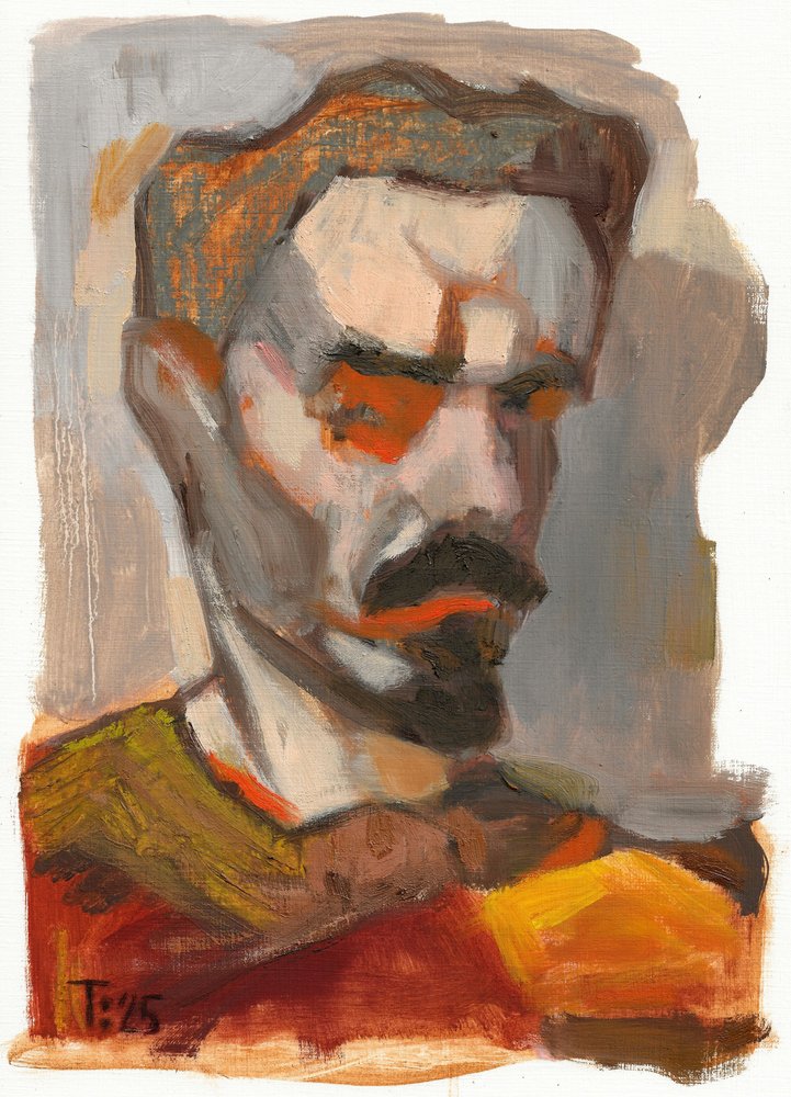 Portrait masculin intense - Tore Bahnson
