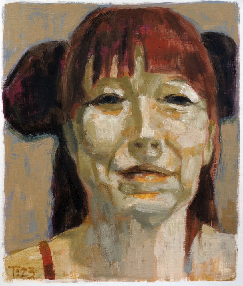 Une femme aux nattes rouges - Tore Bahnson
