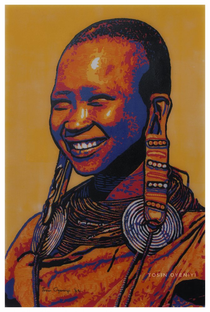 Sourire africain radieux - Tosin Oyeniyi