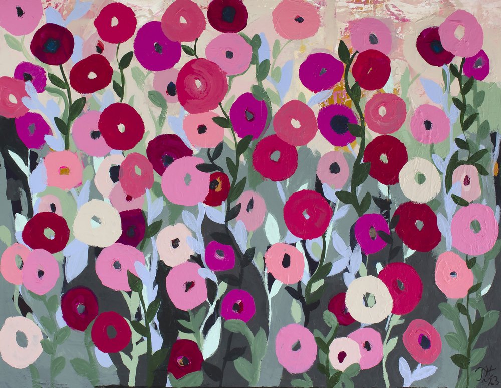 Fleurs colorées du jardin - Tove Höglund