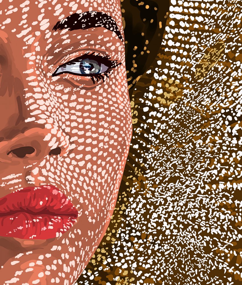 Portrait à la lumière tamisée - Uma Gokhale