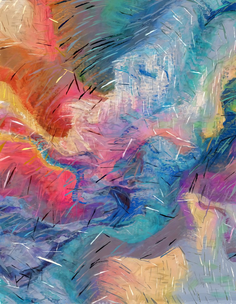 Mouvement de couleurs dynamiques - Uma Gokhale
