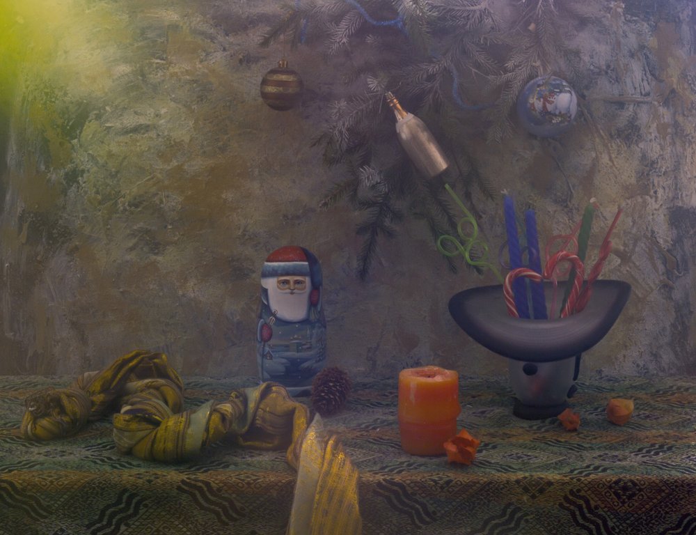 Une nature morte de Noël chaleureuse - UstinaGreen