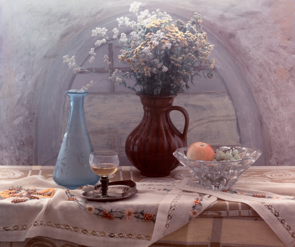 Nature morte sur une table chaleureuse - UstinaGreen