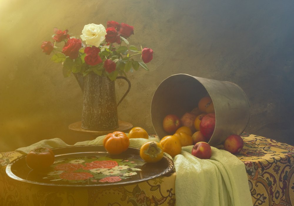 Nature morte rustique : la récolte - UstinaGreen