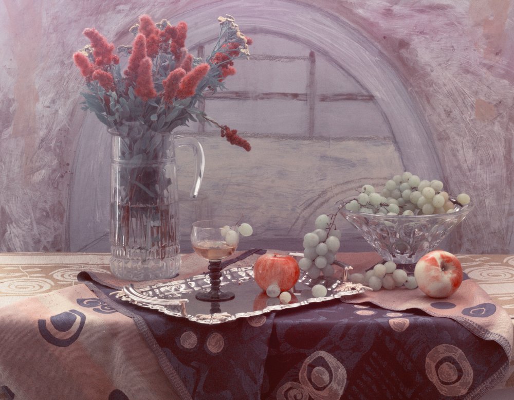 Fruits et fleurs vintage - UstinaGreen