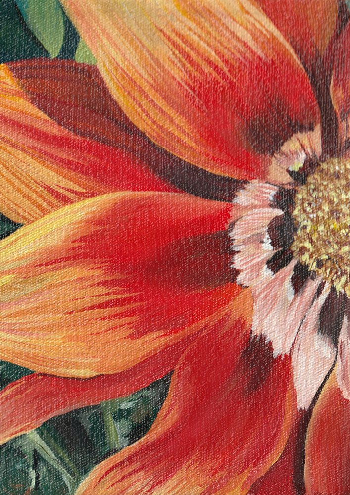 Fleur orange vif - Viccy Wanliss