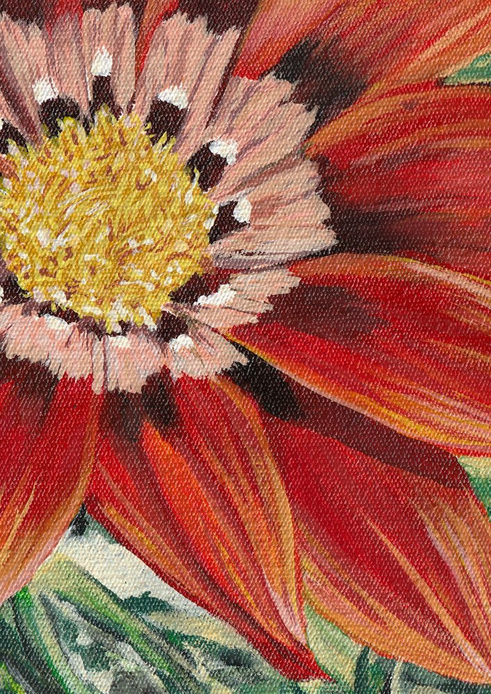 Fleur rouge vif - Viccy Wanliss