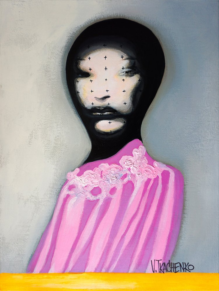 Portrait de mode rose - Victor Tkachenko