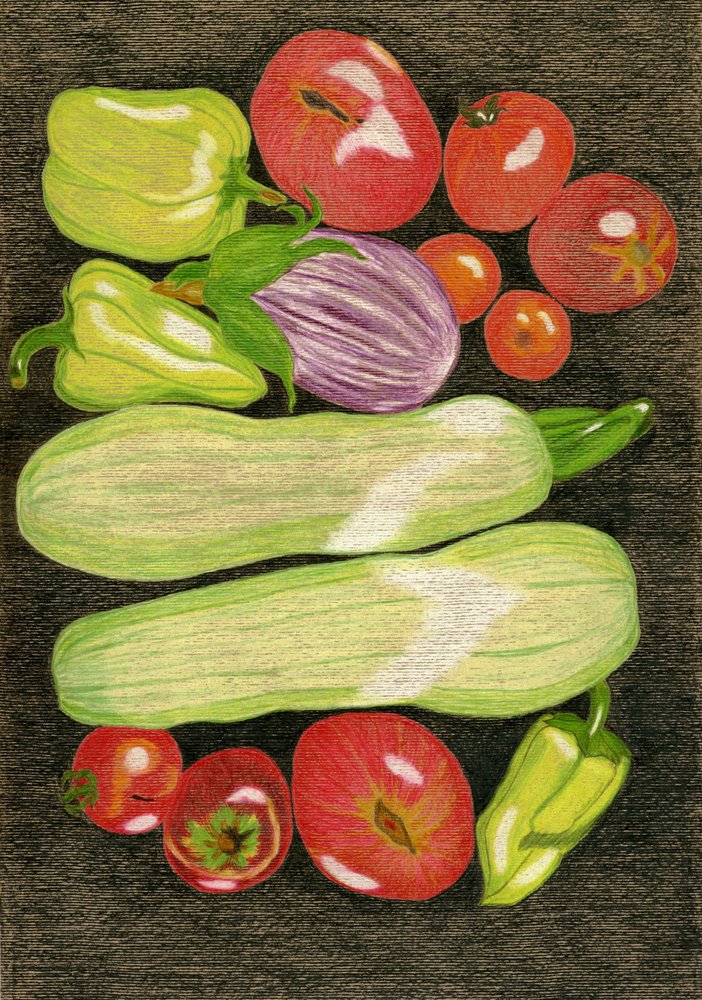 Produits frais du jardin - Viktoriia Saunina
