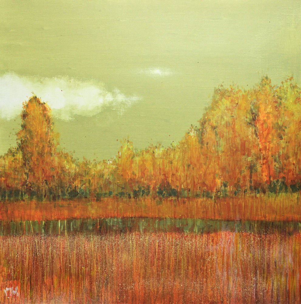 Reflet de marais automnal - Wayne Sleeth