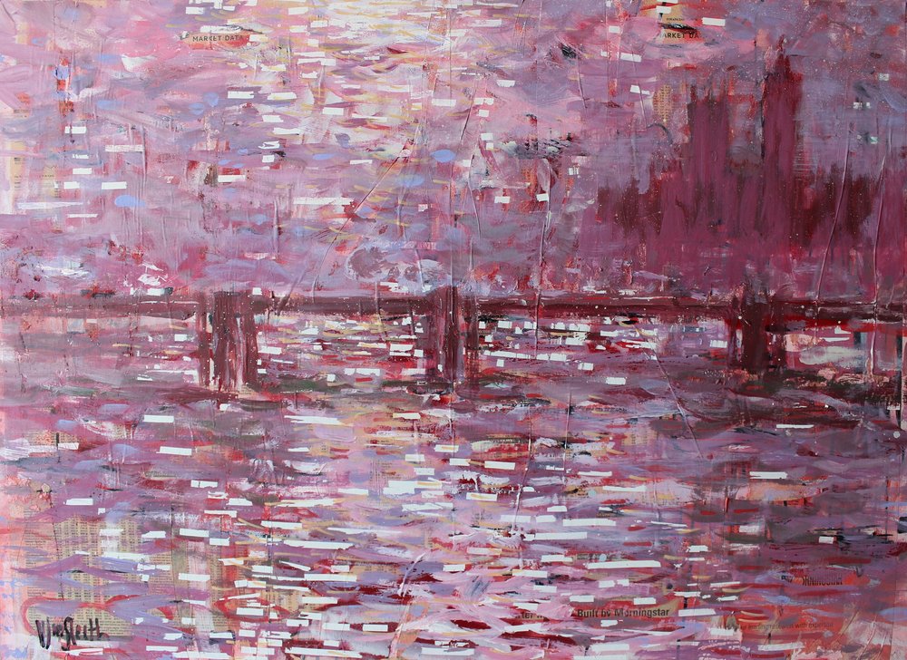 Reflets de la ville rose - Wayne Sleeth
