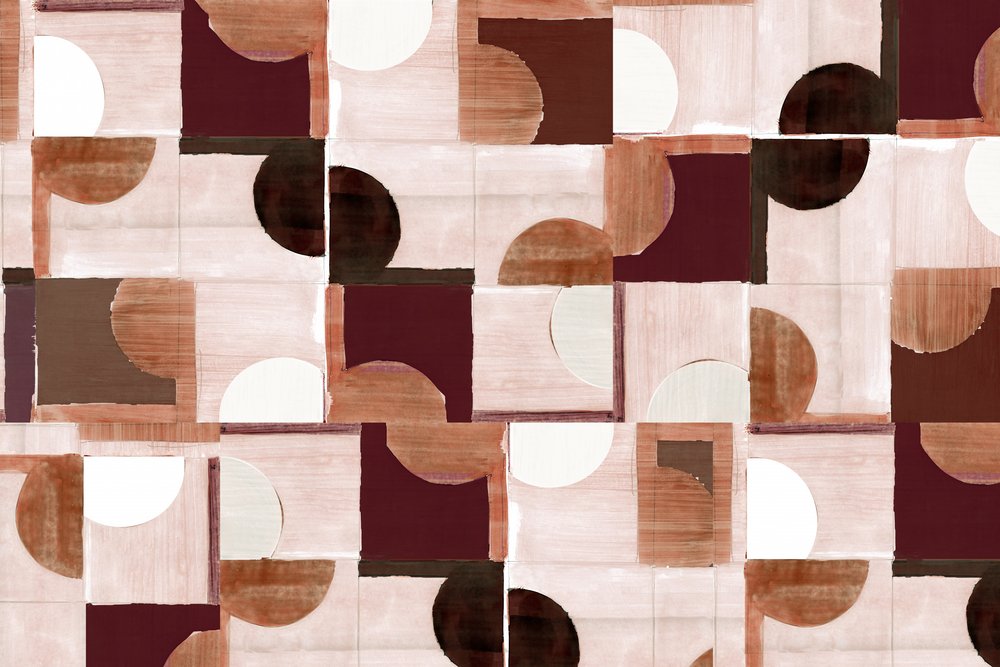 Motif géométrique abstrait - cartissi