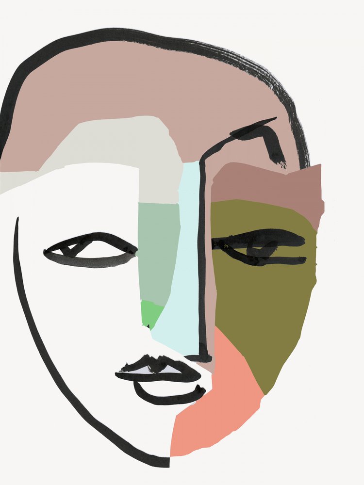 Résumé : Visage moderne - cartissi