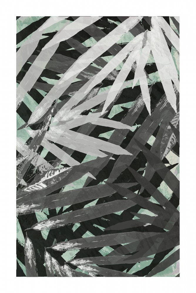 Feuilles de palmier abstraites - cartissi