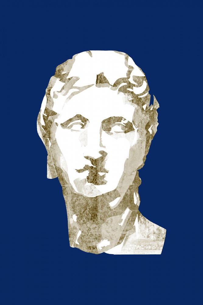 Buste antique en or - cartissi