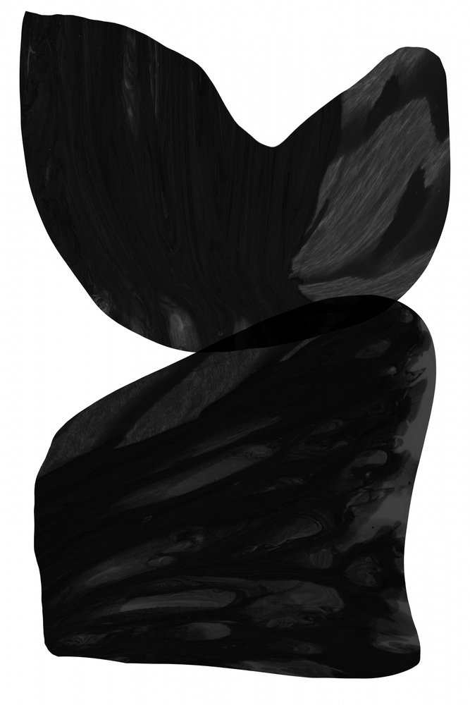 Formes abstraites noires - cartissi