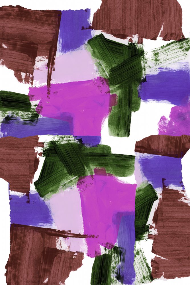 Abstrait aux traits audacieux - cartissi