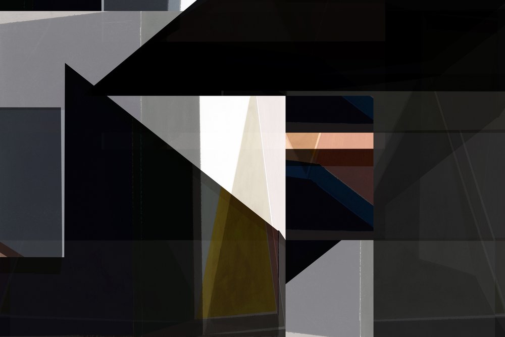 Abstraction géométrique sombre - cartissi