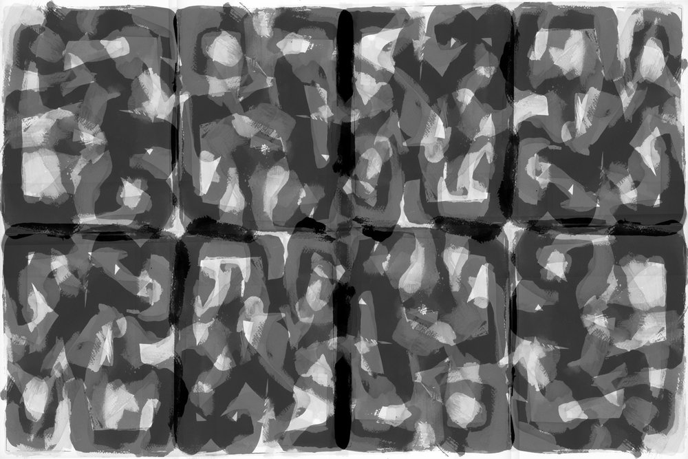 Motifs gris foncé - cartissi