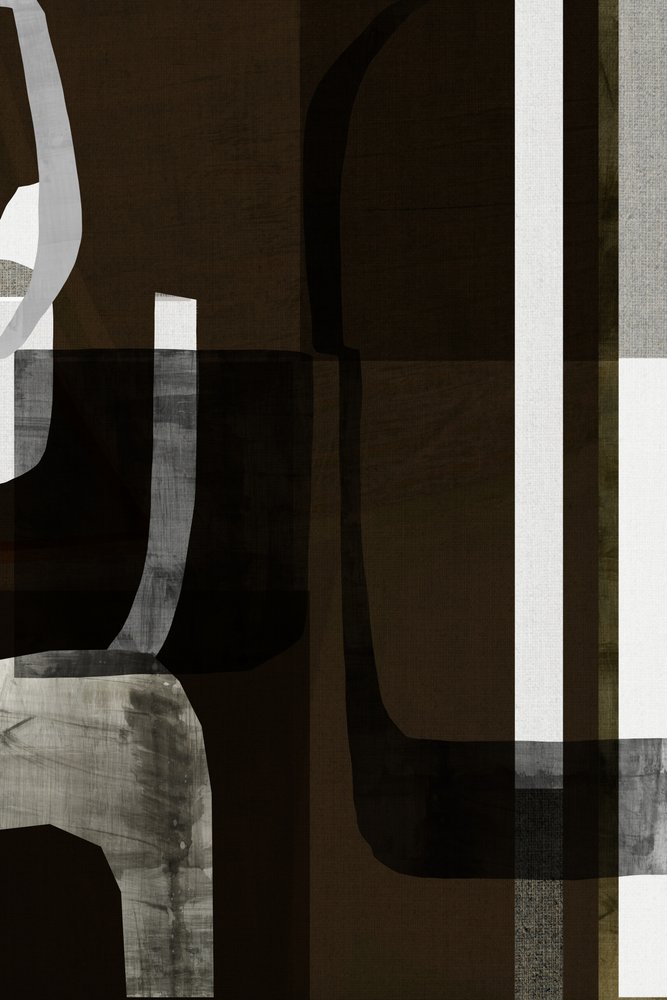 Abstraction minimaliste sombre - cartissi