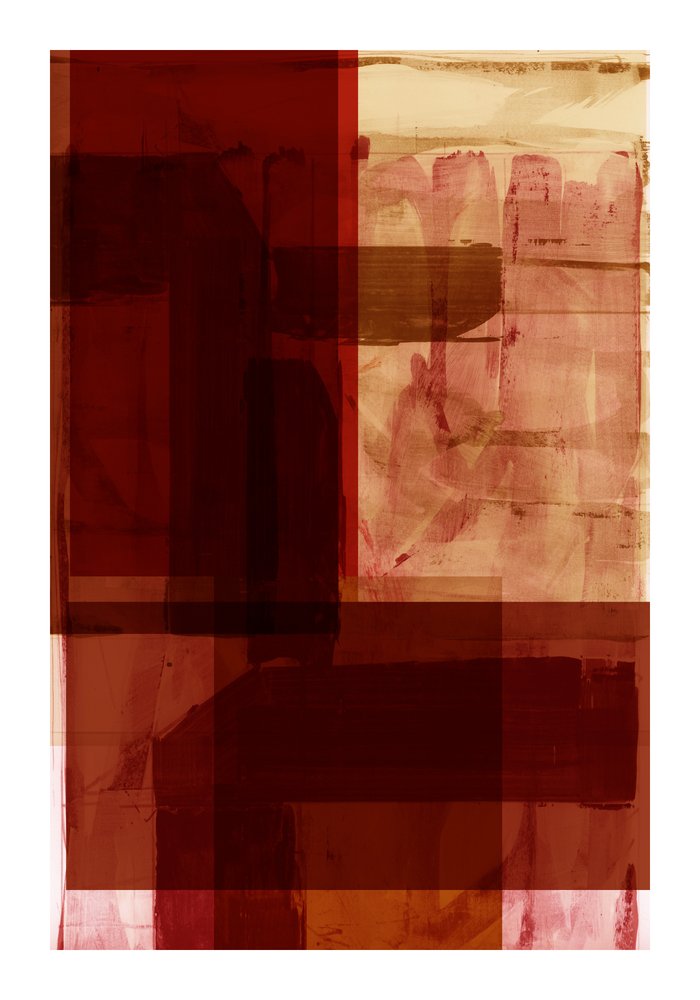 Abstraction rouge foncé - cartissi