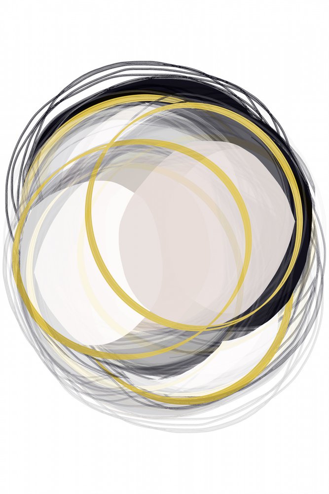 Cercles dorés dynamiques - cartissi