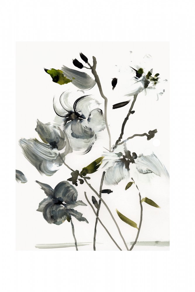 Fleurs abstraites élégantes - cartissi