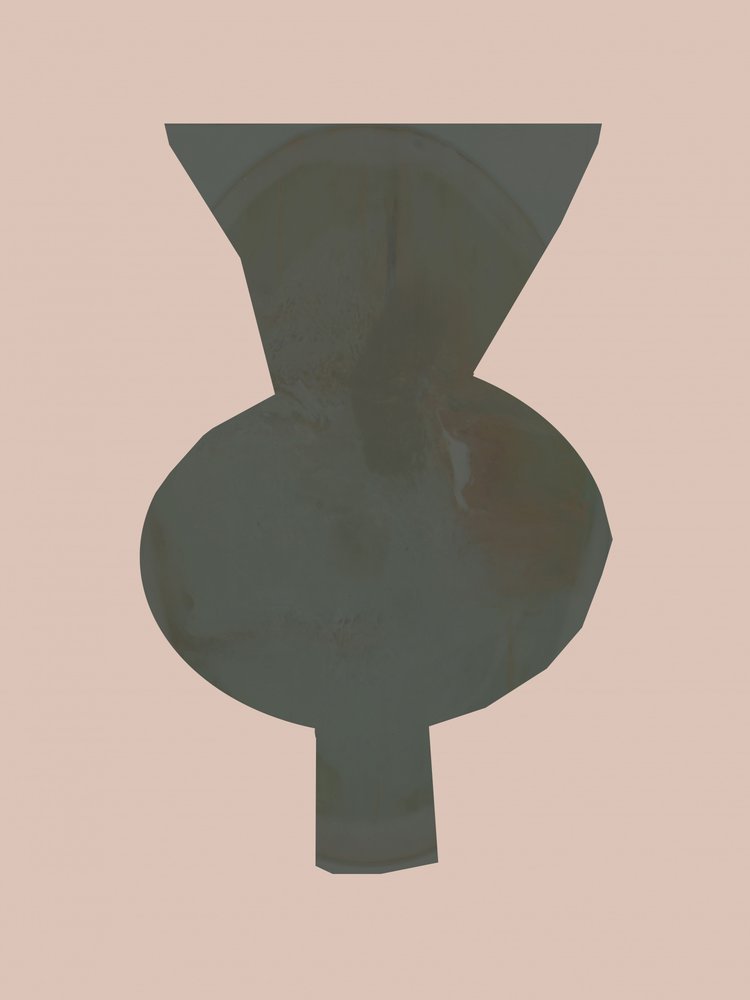 Vase abstrait élégant - cartissi