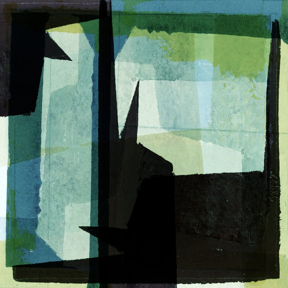 Motif abstrait en superposition - cartissi
