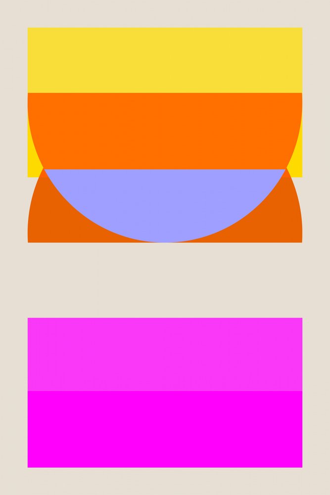 Couleurs géométriques superposées - cartissi