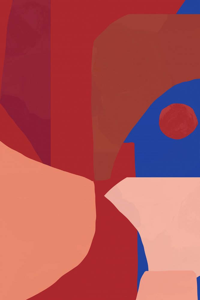 Abstrait moderne en blocs de couleur - cartissi