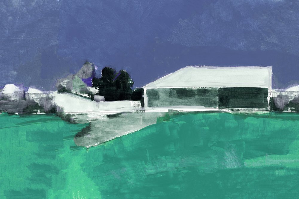Maison moderne à Green Field - cartissi