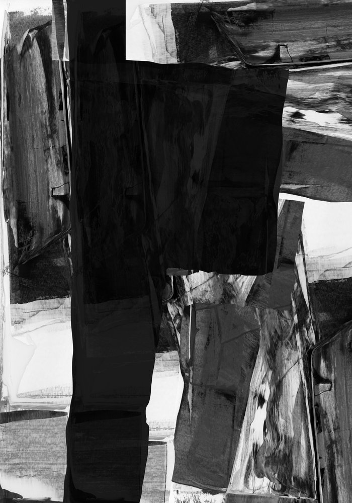 Couches abstraites monochromes - cartissi