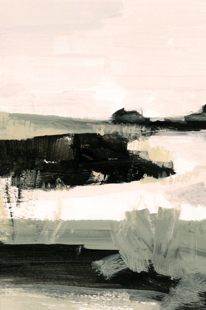 Paysage abstrait aux tons discrets - cartissi