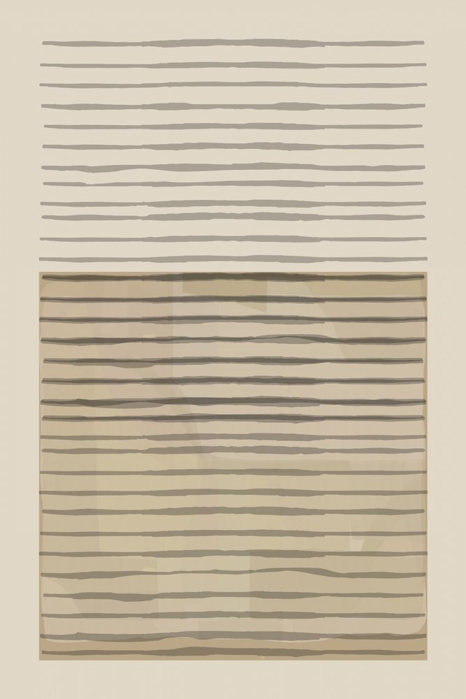Lignes horizontales neutres - cartissi