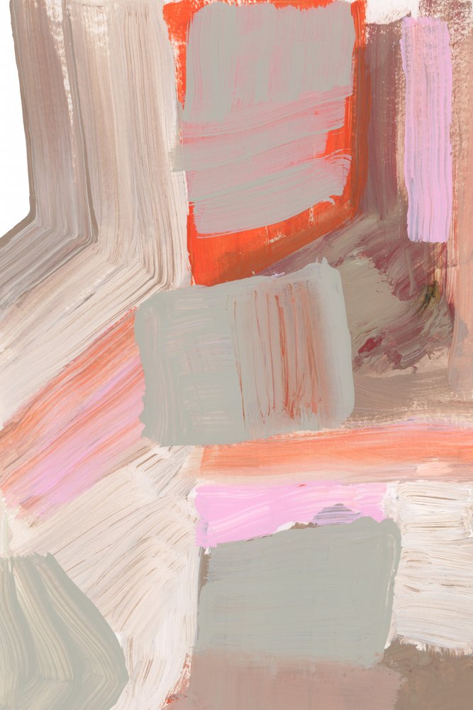 Blocs rose, orange et gris - cartissi