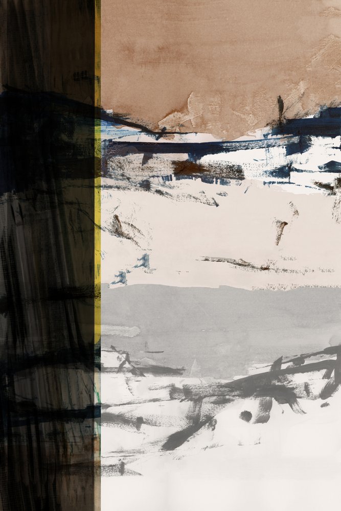 Horizon abstrait texturé - cartissi