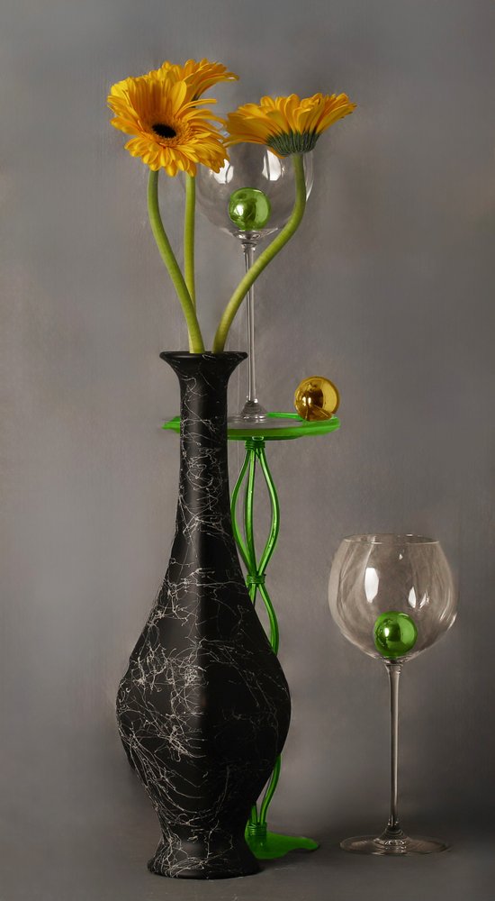 Composition florale moderne - jlloydphoto