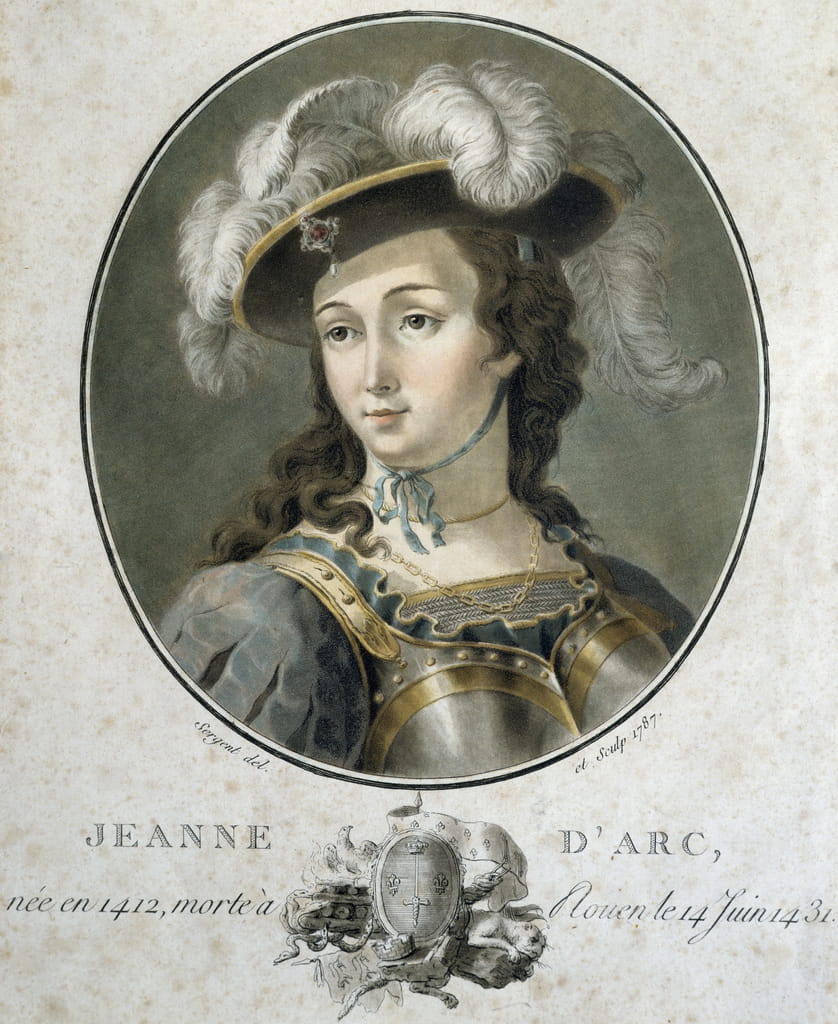 Portrait de Jeanne d'Arc (14121431), par Sergent