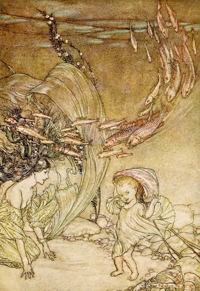 Ondine chez Friedrich de la Motte Fouqué Arthur Rackham