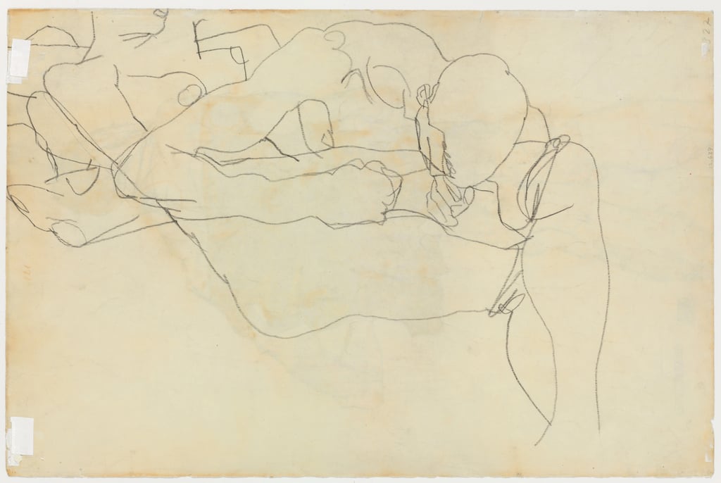 Egon_Schiele_-_Lovers_1913_-_(MeisterDru