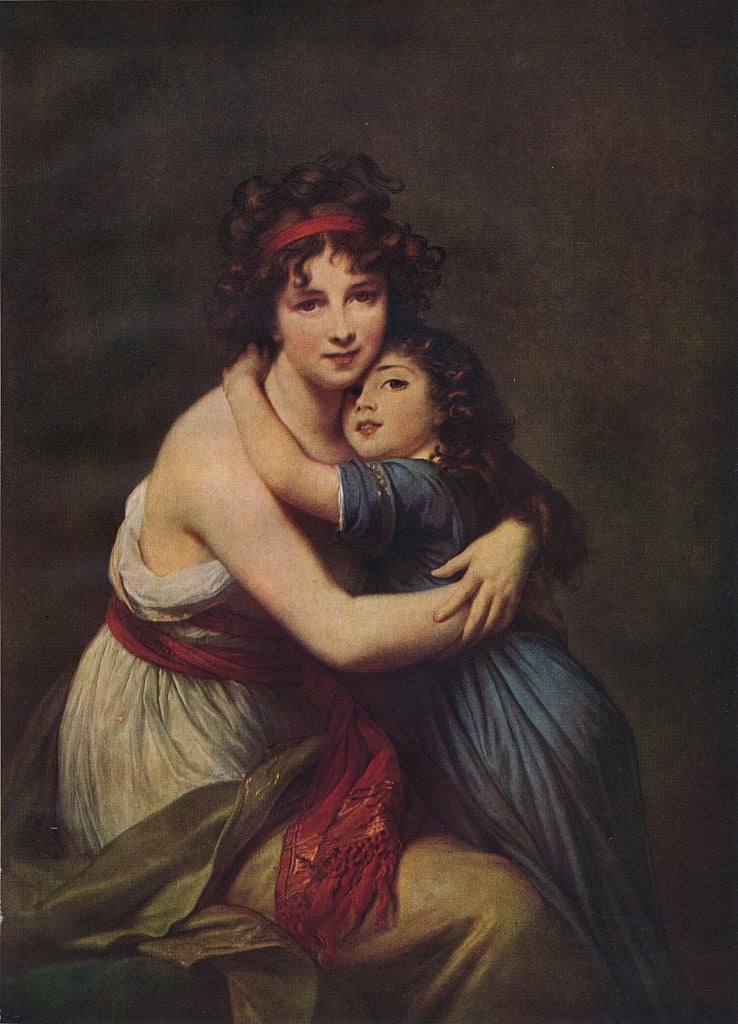 Vigée lebrun et sa fille
