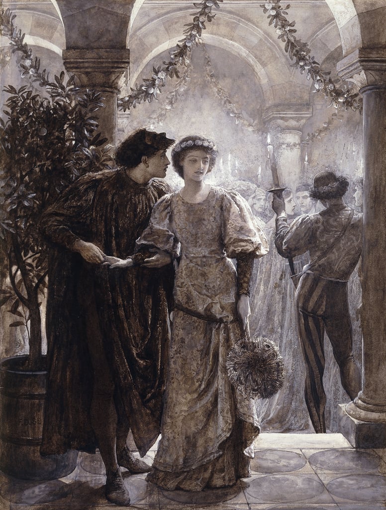 Roméo et Juliette Shakespeare peinture