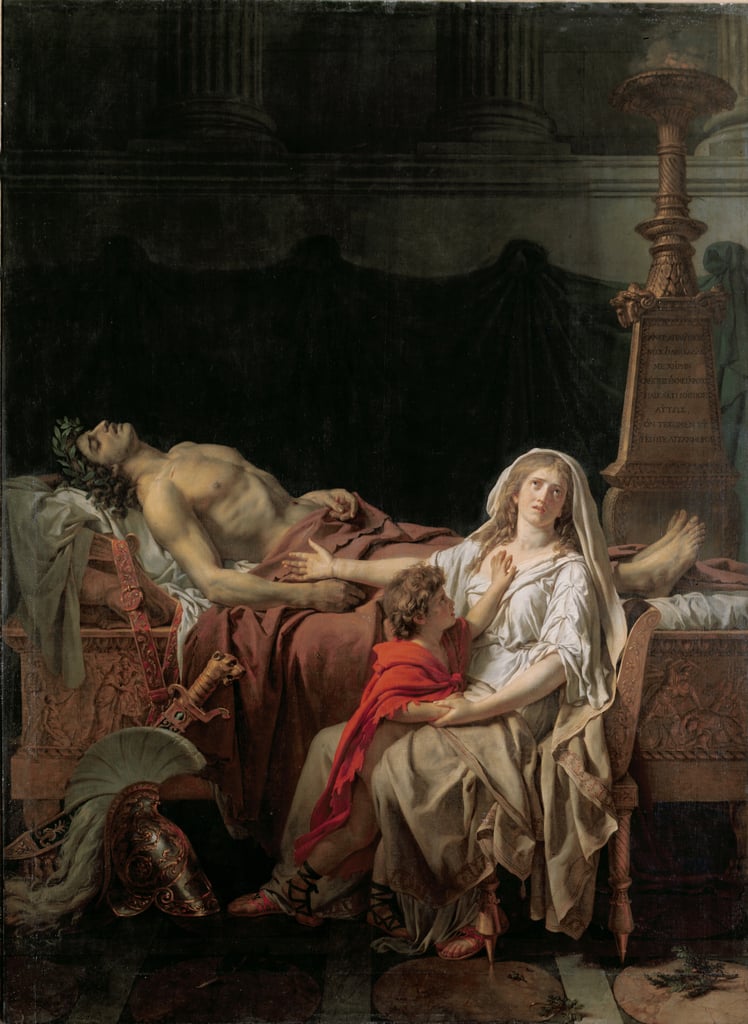 Le Père D'andromaque La Douleur d&Andromache, 1783 | Jacques Louis David