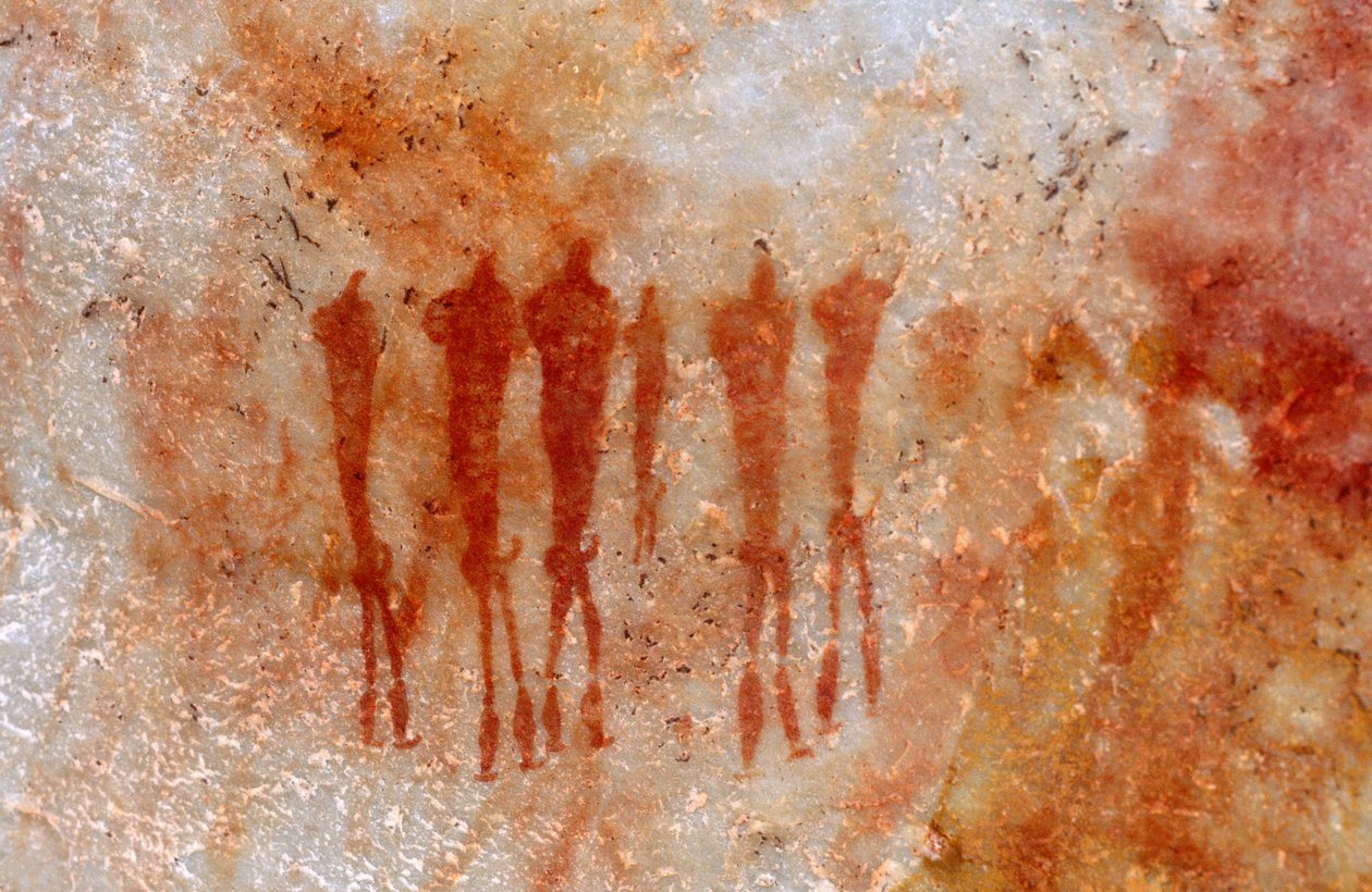 Peintures rupestres des San (Bushmen), Cedarburg, Cap-Occidental - Unknown