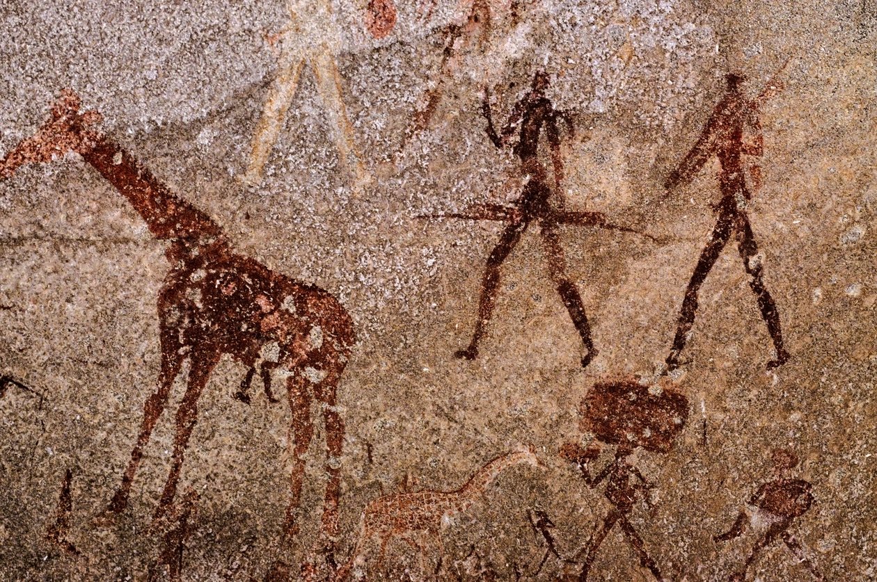 Peinture San (Bushmen), Afrique du Sud - Unknown